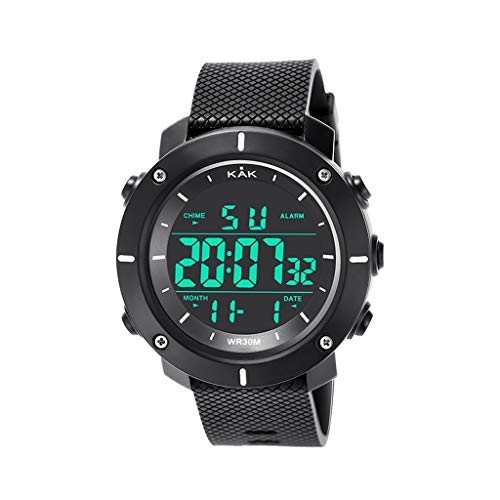 Reloj Electronico,Contador De Pasos Reloj Impermeable para Hombre De 30 M,Reloj Inteligente Hombre Reloj Digital GPS (#1)