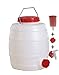 Produktbild Graf Getränkefass Rund 15 Liter mit Auslaufhahn NW 10 und Gärspund