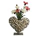 Produktbild Herz Vase mit Standfuss, "Laura", Velvet affair, klein