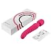 Produktbild FUNME Vibra-Tors Women Rabbit Heating Vibra-Tor Magic AV Wand Massager Vibrator Vibra-Tor Soft Waterproof Multi-Speed Gspot Clitoris Stimulator S-E-X Toys for Woman,Red,Rubber Vibra-Tors OVO