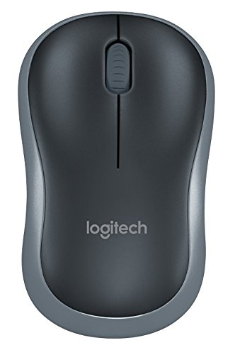 Logitech M185 Wireless Mouse for Windows, Mac and Linux - Grey