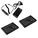 Produktbild Ladegerät + 2 Akkus Typ NP-60 für Jay-tech JayCam DC5890 JayCam DSC5120 JayCam DXC11 JayCam i430 JayCam i560 JayCam i5100 JayCam i6628 JayCam i8280 JTC VideoShot DVH5910 JTC VideoShot DVH20 JTC VideoShot DVH22 JayCam DC6000