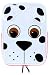 Produktbild TabZoo Universal Pouch Case Schutzhülle mit integriertem Stand und Reißverschluss für 10 Zoll (25,4 cm) Tablets im niedlichen kinderfreundlichen Design - Hund