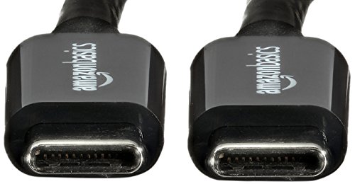 AmazonBasics – Verbindungskabel, USB Typ C auf USB Typ C, USB 3.1, 1. Generation, 1,8 m, Schwarz - 2