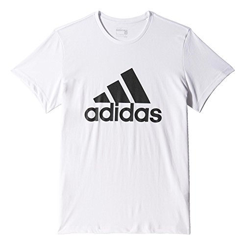 adidas Herren T-Shirt Logo Tee1, white, XS, S23015 adidas Herren T-Shirt Logo Tee1, white, XS, S23015