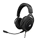 Price comparison product image Corsair HS50 Stereo Gaming Headset (Unidirectional Noise Cancelling, Optimised Unidirectional Microphone, On-Ear Control with PC, Xbox One, PS4, Nintendo Switch and Mobile Compatibility) - Green