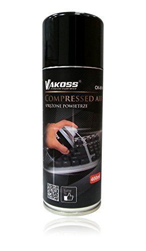 Vakoss CK-614 Reinigung Druckluft 400ml Druckluftspray Druckluftreiniger Air Duster (1)
