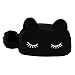 Bluelans® Cute Cartoon Cat Cosmetic Makeup Storage Bag Pen Pencil Pouch Case (Black)