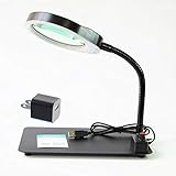 Lens La lente óptica transparente de cristal de alta calidad es ideal para leer fuentes pequeñas como libros, revistas, periódicos, documentos, mapas, enciclopedias, etc.