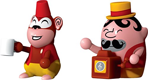 Alessi Jimmy Melody Monkey Money - Figuritas de Porcelana, diseño de organillero y Mono