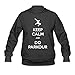 Rose Memery Women's Keep Calm And Do Parkour Hoodies Small