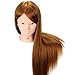 Neverland Beauty 24" 50% Real Human Hair Hairdressing Cosmetology Mannequin Manikin Training Training Head With Clamp Stand