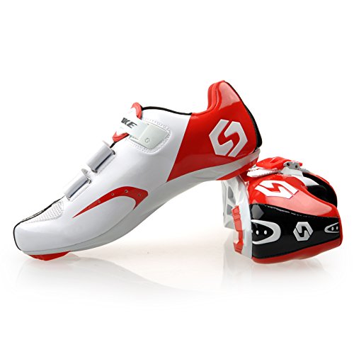 Herren/Mann Professionelle Radschuhe Rennrad Fahrradschuhe(Wählen Sie eine Größe mehr als üblich) - 3