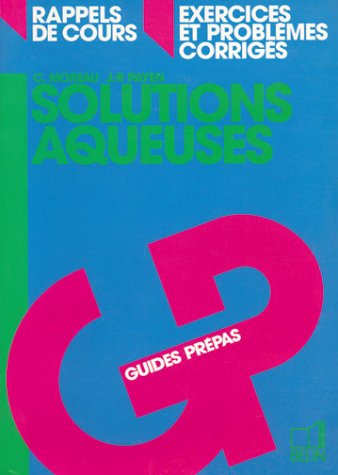 Download Solutions aqueuses Download Solutions aqueuses