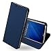 Produktbild OJBKase Honor 8X Hülle, Premium Slim PU Leder Handy Schutzhülle [Standfunktion] Hülle/Cover/Brieftasche/Ledertasche Bookstyle Tasche Lederhülle Handyhülle für Huawei Honor 8X (Blau)