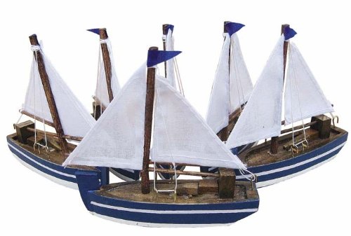 Preisvergleich Produktbild Segelboote, 6er Set