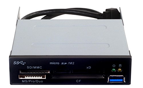 SilverStone SST-FP37B SDXC Kartenleser USB 3.0 - 6