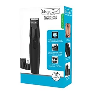 GroomEase by Wahl Rechargeable Multigroomer, Cordless Men Grooming Tool, Beard and Body Trimmer, Three Interchangeable… - Image 3