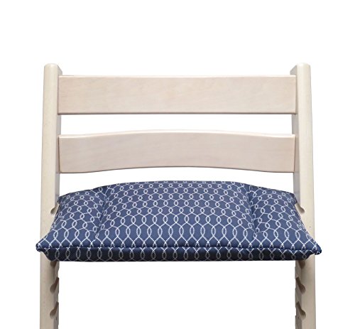 détail blaus Montagne Baby – Couleurs * * * * Pour Chaise Haute Stokke Tripp Trapp Coussins Coussin d'assise (Sailer Bleu)