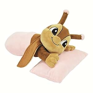 Nachtlicht Glühwürmchen Rosa 15-Minuten-Timer Kuscheltier Schlaflicht