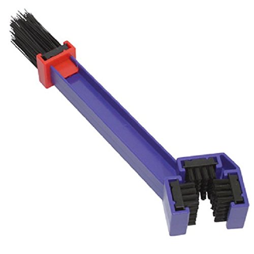 PsmGoods Motocicleta bicicletas Ciclismo Cadena Bielas Cepillo limpiador herramienta de limpieza (azul)