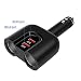 Produktbild LLDE Adapter für Autozigarettenanzünder Auto zigarettenanzünder Adapter mit 3 Anschlüssen 18W, Autoladegerät mit 2 3.0 USB Schnellladeanschlüssen. Ausgang 5V, 2,4A für Smartphones