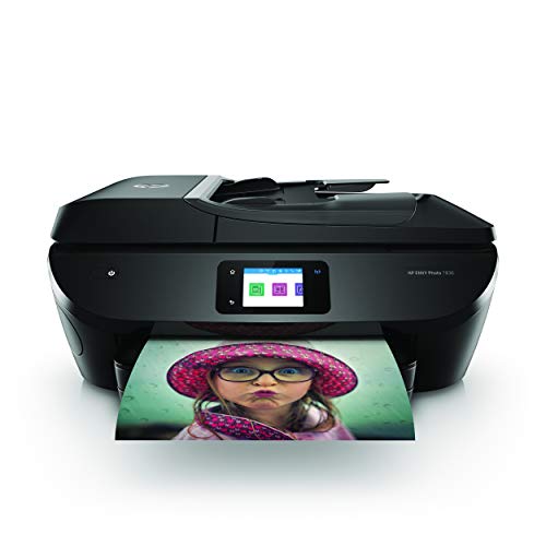 HP Envy Photo 7830 – Impresora multifunción inalámbrica (Tinta, Wi-Fi, copiar, escanear, alimentador automático de Documentos, 1200 x 1200 PPP, Incluido 4 Meses de HP Instant Ink), Color Negro