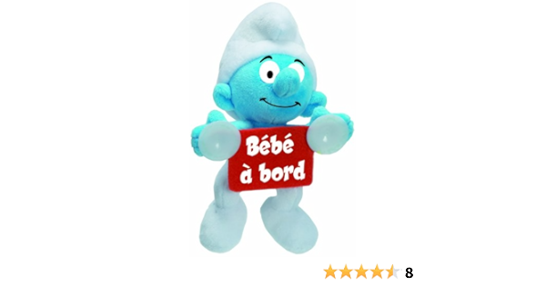 Schtroumpfs Peluche Ventouse Amazon Fr Jeux Et Jouets