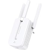 Mercusys TP-Link MW300RE Ripetitore Wireless Wifi Extender e Access Point, Velocità Single Band 300 Mbps, Tre Antenne Esterne