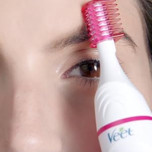 Veet Electronic Device for Delicate Shave and Refine The Parts of the Body, White - Image 6