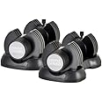 MuscleSquad 12.5kg Adjustable Dumbbell - 5 in 1 dumbbell - 2.5kg - 12.5kg