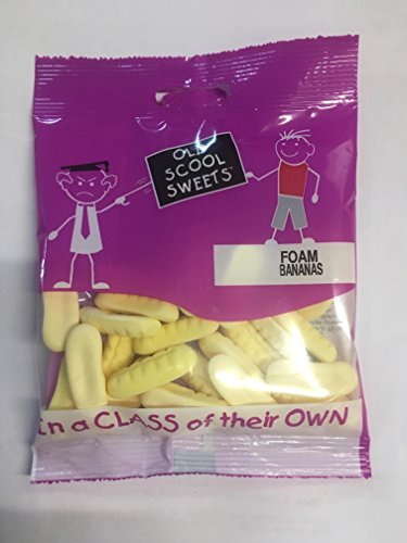 Foam Banana’s 50g Retro Sweets Pick n Mix Any 20 Get Free Standard Shipping ( Click On Flavour Bar for More Choices )