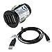 Produktbild GIGAFOX® 2teiliges KFZ Ladegerät: Auto / PKW / LKW Dual USB Adapter / Ladestecker (2,1A) + Micro USB Kabel - für Sony A5000, a5100, A58, A6000, A6300, A6500, A68, A7, A7 II, A77 II, A7R, A7R II, A7S, A7S II, A9, A99 Mark II, RX1R II, dsc-rx100 m4, dsc-rx100 m5, dsc-rx10 m2, dsc-rx10 m3, dsc-rx1rm2, NEX-3 N, NEX-5T, NEX-6, NEX-F3, RX10 RX100 II, RX10 III, RX100 III, RX100 IV - Digitalkamera - für schnelles Laden im Auto