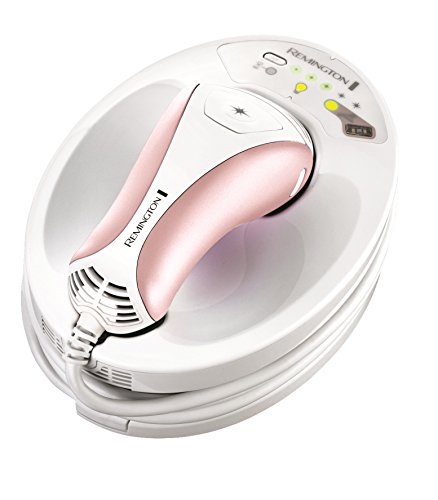 Remington IPL6750 i-Light Prestige - Depiladora de luz pulsada, tecnología Propulse, color blanco y rosa