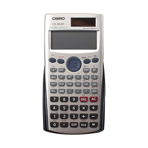 Preisvergleich Produktbild Handheld Professional Multifunktions-LCD-2-Zeilen-Display Wissenschaftlicher Taschenrechner Solar Powered Accounting Mathematic Calculator
