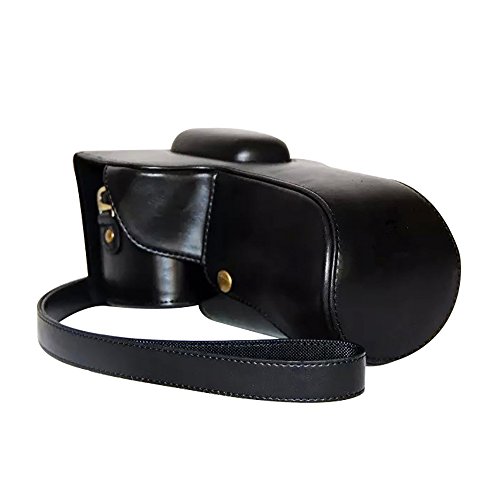 pu Design Housse en cuir   tui pour appareil photo avec tr  pied pour Nikon D5300 D5200 D5100
