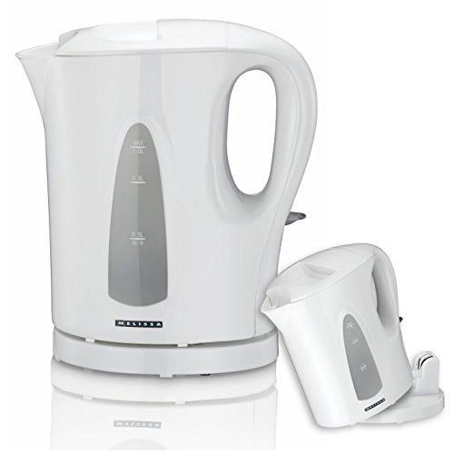 (234) MELISSA 1 L Wasserkocher Kocher Teekocher 1100 W Edelstahl schnurlos
