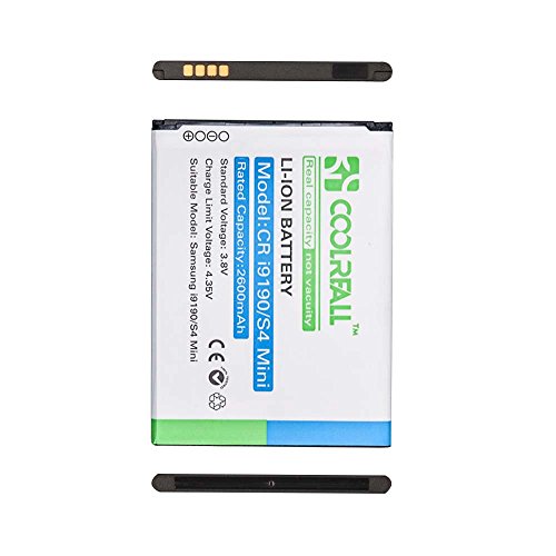 Coolreall 2600mAh Bater  a para Samsung Galaxy S4 Mini  i9190 con NFC