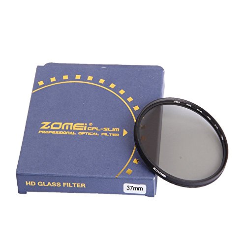 Ultra fin 37  mm Pro Digital filtre AGC Verre optique Photographie Circular Polarizer polarisant CPL filtre en verre fin pour Nikon Canon Objectif d appareil photo 37  mm