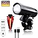 Produktbild Fahrradlichter Set, LED Fahrradbeleuchtung StVZO Zugelassen USB Wiederaufladbare mit 2600 Samsung Li-ion, CREE LED, Fahrradlampe Frontlicht/Rücklicht für Radfahren