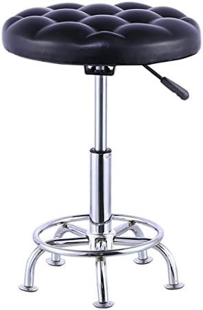 ZHDC® Bar stool,Chair High chair Stool chair Swivel chair Hairdressing chair Beauty stool Bar stool Big workbench Round stool Lazy stool (Color : #2)