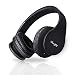 Produktbild HooYL Kabelloser Faltbarer On-Ear Bluetooth Kopfhörer mit Integrierter Musiksteuerung und Mikrofon Freisprecheinrichtung Kompatibel mit Apple und Android Geräten (Schwarz)
