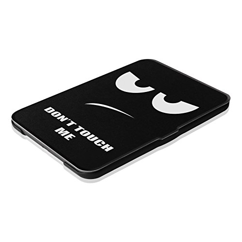 Tolino Vision 1 / 2 / 3 / 4 HD und Tolino Shine 2 HD Hülle – Fintie Ultradünne Smart Shell Case Schutzhülle Tasche Etui mit Ruhemodus und Magnetverschluss für Tolino Vision 4 HD / Vision 3 HD / Vision 2 / Vision 1 / Shine 2 HD eReader, Don’t Touch - 8