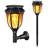 Halten jedem Wetter Stand: Mit ihrem IP65 wasser- & staubgeschützten Gehäuse funktioniert die Fackel das ganze Jahr und bei jedem Wetter