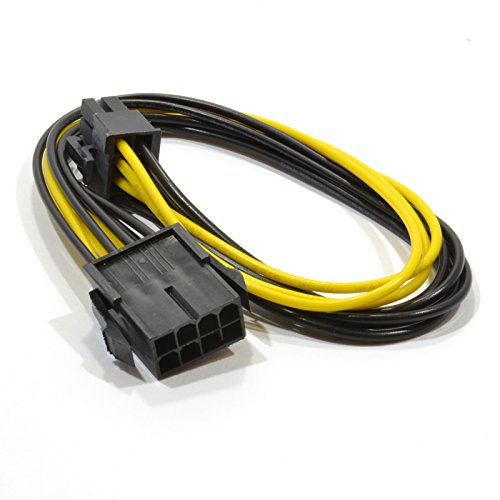 8 Polig PCI Express PCIe Strom Verlängerung Kabel Männlich Zum Weiblich 30 cm - 3