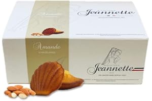 Madeleines Jeannette à l'amande - Tante amandine - Boite de 10 madeleines - 250g