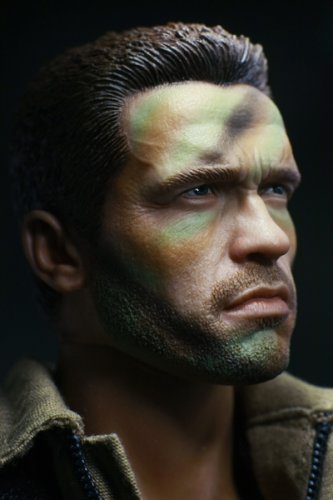 Major Dutch Schaeffer Figure 1:6th Scale Deluxe Action Figure - Predator 12 Inch Hot Toys Movie Masterpiece