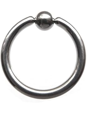 Piercing-Dreams Klemmkugelring BCR 316L Chirurgenstahl - Grössenwahl