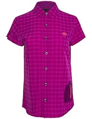 Ternua Arny Camisa, Mujer, Morado (Violet Checks), M