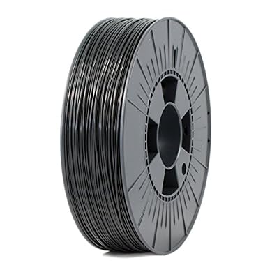 ICE FILAMENTS ICEFIL1PLA003 PLA Filament, 1.75 mm, 0.75 kg, Brave Black